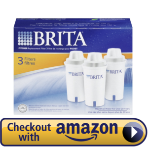 Count 3 Brita water Filter Pitcher Cartridges