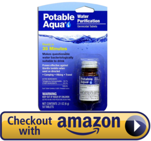 Water purifier tablets by aqua